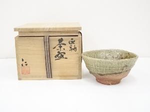 JAPANESE TEA CEREMONY / CHAWAN(TEA BOWL) / TOKONAME WARE / ASH GLAZE